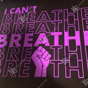 I Can't Breathe with Fist Up Tee